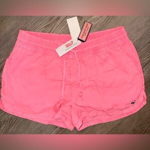 Vineyard Vines Bright Pink Athletic Shorts